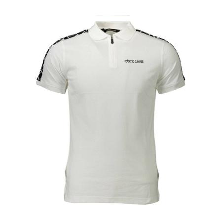 Just Cavalli, Polo Shirts Wit, Heren, Maat:L