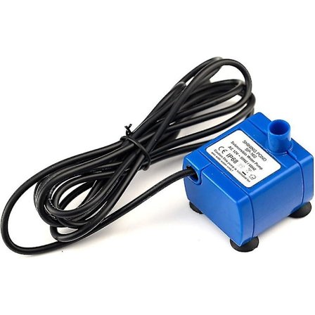 Säker Automatisk Vattenfontän För Hundar Katter Premium Halksäker Silikonmatta Vattenfontän För 1.6l Blå Blomma Vattenpump TR250