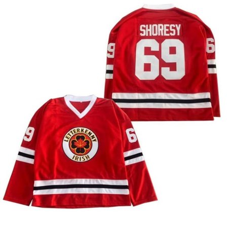 2023 Ny Ishockeytrøye SHORESY #69 Jersey Sportsklær Rød XXL-XF31-