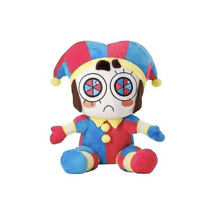 2024 The Amazing Digital Circus Pomni Jax Plushie Cartoon Pehmolelut Teatteri Jänis Nuken Pehmeät Lelut Lapsille Joululahjat Lapsille [DB] MAROON