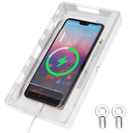 Tuottavuuspuhelimen lukituslaatikko, läpinäkyvä runko avaimellisella pääsyllä päivittäisiin tarpeisiin