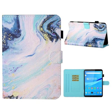 Lenovo Tab M10 HD Gen 2 mönstrat flipfodral i läder - Oljemålning