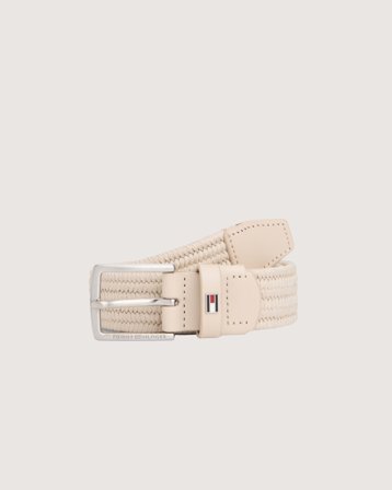 Tommy Hilfiger BRAIDED ELASTICATED BELT Beige Gürtel Jungen - Kids Brand Store