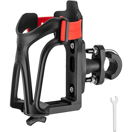 Cykel Vattenflaskhållare Cykel Mugghållare Motorcykel Mugghållare - Flaskstorlek - motorcykel-röd