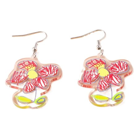 2023 Blomster Charm Øreringe Moderne Øreringe Iøjnefaldende Øretilbehør Chic Ørepynt til Kvinder Damer Piger