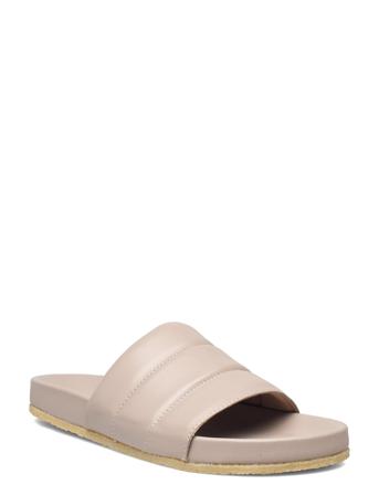 Sandals - Flat - Open Toe - Op Shoes Summer Shoes Flat Sandals Beige ANGULUS