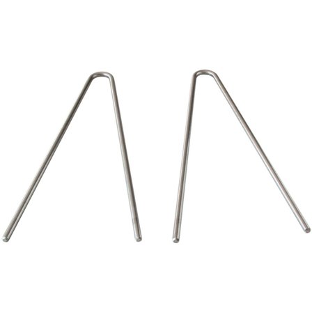 Kockums jernverk Bålstativ, 37 cm, rustfritt stål' - 'Grå