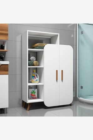 Hanah Home - Multiopbevaring Form - Hvid - Kommoder - Fra Homeroom