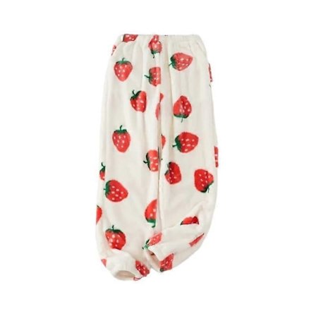 Søte tegneserie myke nattklær flanell pyjamasbukser egnet for menn eller kvinner