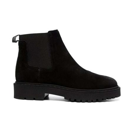 Hogan Ankle Laarzen , Zwart , Dames , Maat: 39 EU Enkellaarsjes