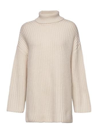 Keiko Turtleneck 11250 Turtleneck Rullekravetrøje Creme Samsøe Samsøe
