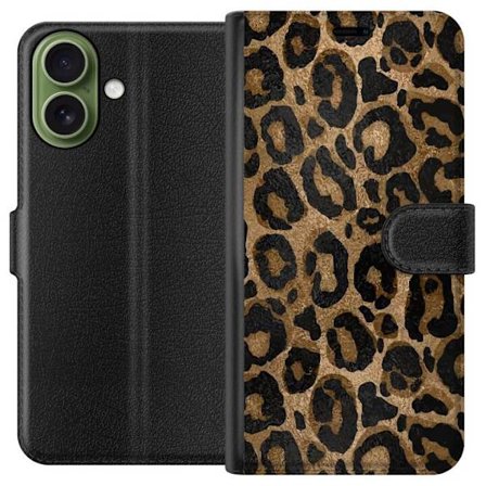 Kompatibelt Lommeboketui til Apple Apple iPhone 17 Leopard Luxe