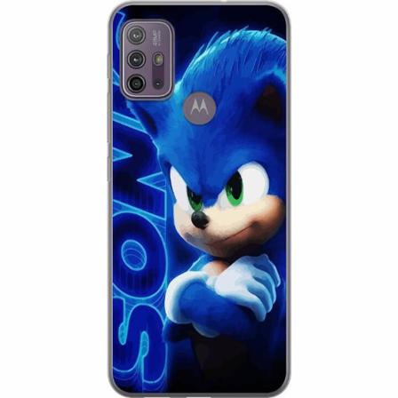 Motorola Moto G10 Genomskinligt Skal Sonic The Hedgehog