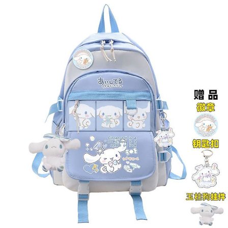 Huamade Sanrio Anime My Melody Kuromi Cinnamoroll Oppilaslaukku Reppu Vanhempi-lapsi Kevyt Tarp Reppu Lapsille Kawaii Lelut