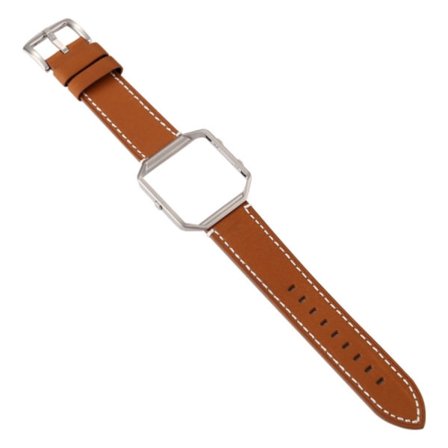 För Fitbit Blaze Calf Leather Watch Band