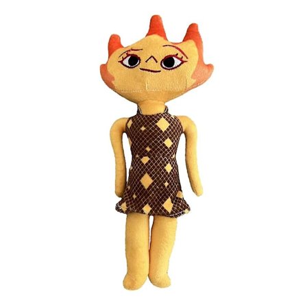 Hemdekor Elemental Theme Plyschleksaker Ember Wade Clod Gale Mjuk Fylld Docka Present Till Barn