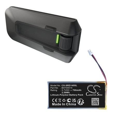 Batteri til Cardo Packtalk Edge trådløst headset