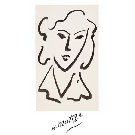 Henri Matisse Le Tette De Femme Tryck En Storlek Flerfärgad