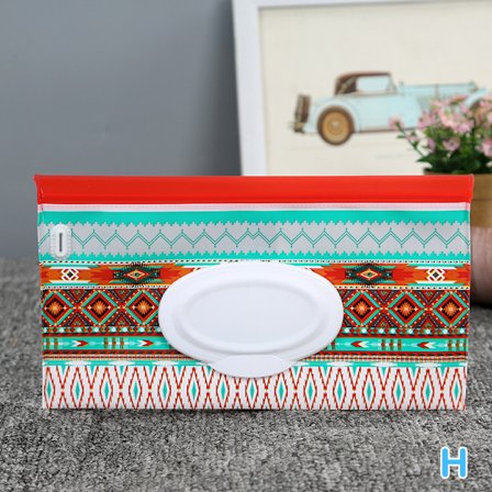 Bærbar Baby Wet Wipes Bag Tissue Box Container Miljøvenlig R