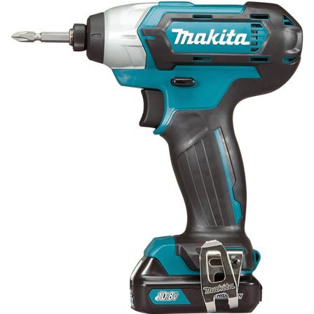 Makita TD110DSAJ Slagskrutrekker med batteri og lader, Maskiner