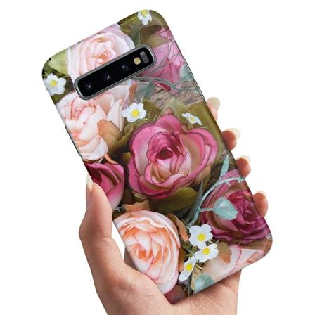 Samsung Galaxy S10e - Cover/Mobilcover Blomster