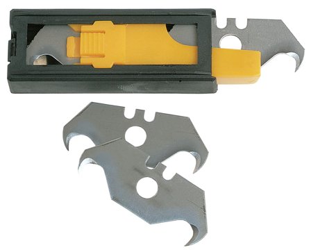 Ironside 127058 Knivblad 50 mm, hake, 5-pakning, Håndverktøy