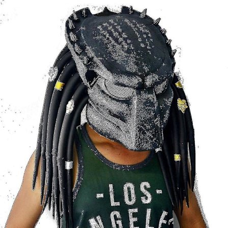 Predator Hjelm Replika Maske Latex Maske Halloween Cosplay Kostume Rekvisit Latex-mxbc