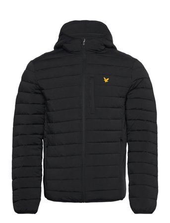 Stretch Lightweight Quilted Jacket Black Lyle & Scott Sport