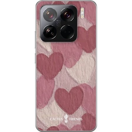 Yhteensopiva Puhelinkuori Xiaomi Xiaomi 15 Pro Cactus and Friends - Blush Paper Hearts