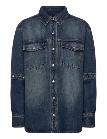 NEUW | Cut Loose Denim Shacketindigo | M