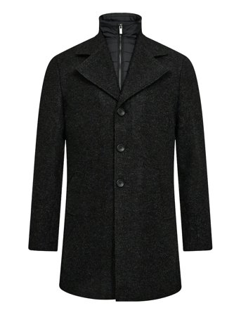Bs Auckland Slim Fit Coat Black Bruun & Stengade