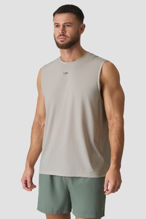 ICANIWILL - Ignite Tank Cloudy Grey- Tanks - Heren - sportkleding van ICIW