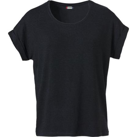 Clique Dam/ladies Katy Loose Fit T-shirt M Svart