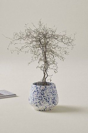 Jotex - Übertopf Ø 18 Cm Weiß/Blau - BELLADONNA - Kaufe Übertöpfe bei Jotex