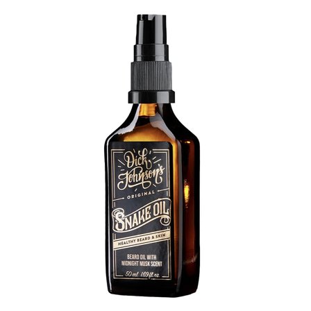 Dick Johnson Snake Oil Midnight Musk Beard Oil 50 ml, Mænd, Skægpleje, Skægolie