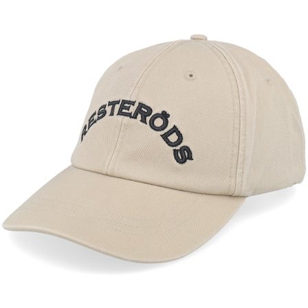 Resteröds - Beis unconstructed Gorra - Twill Beige Dad Cap @ Hatstore