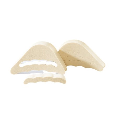 10 par med svampfylte skoinnsatser, justerbare skoinnsatser, gjør store sko bedre, lindrer smerte, egnet for høye hæler (hudfarge)