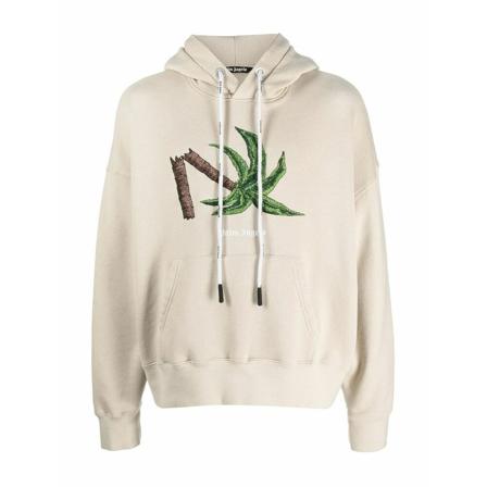 Palm Angels Hoodies beige, Herr, Herr, Storlek: XL