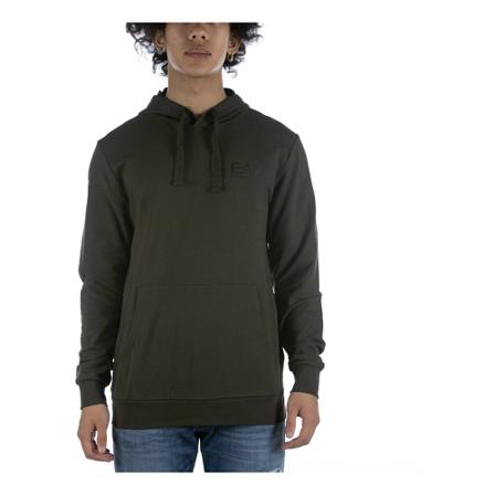 Emporio Armani Ea7, Hoodies Zwart, Heren, Maat:M
