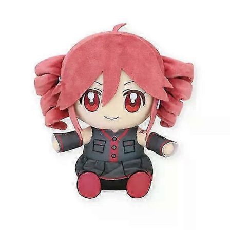 Shibingsheng 20 cm Kasane Teto Plysjleketøy Myk dukke Fylte plysjfigurer Anime Cosplay Tegneserie Bursdagsgave Julegave til fans Jente 2025