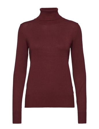 J2046, Milasz Rollneck Pullover Turtleneck Rullekravetrøje Rød Saint Tropez
