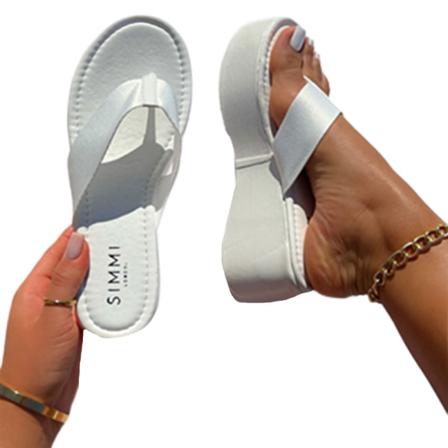 Kvinnor Slip På Sommar Tofflor Öppna Tå Slides