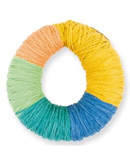 Garn Boomer 200g Grön multi