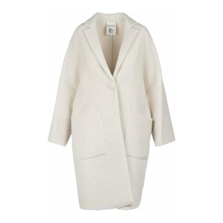 Semicouture, Coat Wit, Dames, Maat:S
