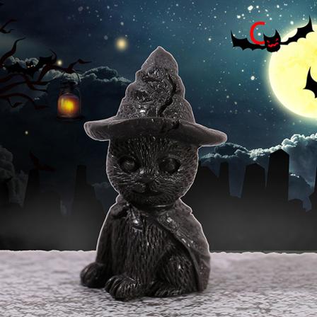 Halloween Micro Landscape Miniatyr Dukkehus Resin Craft Fairy C