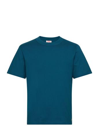 Basic T-Shirt Héritage T-shirts Short-sleeved Marineblå Armor Lux*Betinget Tilbud