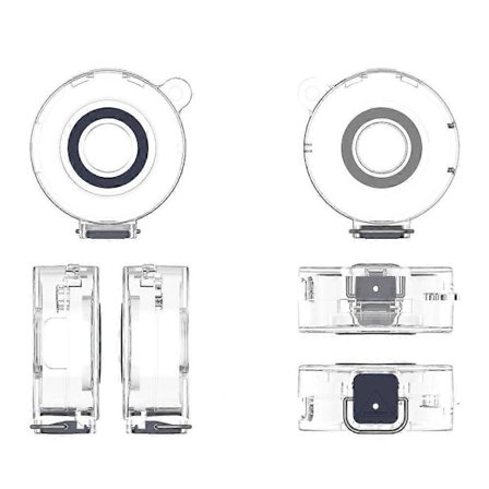 För Oura Ring Gen3/Gen4 Laddare Smartring Laddare Skyddsfodral Hårt Skal