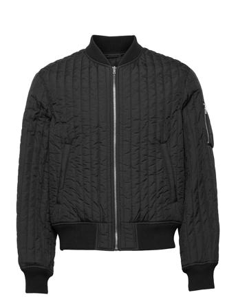 Quilted Bomber Jkt.f Black Helmut Lang