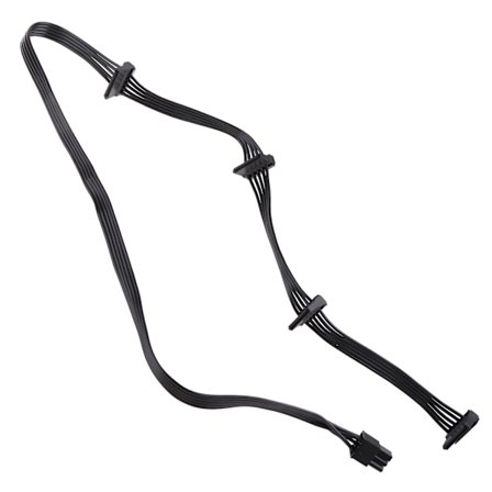 19,7 tommer (50 cm) Sata strømsplitteradapterkabel til M/F 4xSata strømkabelsplitter