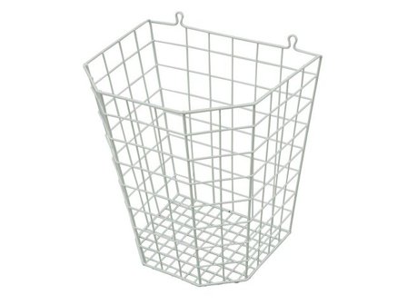 Papperskorg plastad tråd 24L vit - Lyreco - Städ och hygien - Avfallshantering och källsortering - Papperskorgar